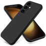 Mobigear Rubber Touch Samsung Galaxy S24 FE Silicone Coque arrière - Noir