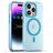 Mobigear Shockproof Coque iPhone 16 Pro Max MagSafe Coque arrière en TPU Souple - Bleu