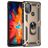 Mobigear Armor Ring Coque Motorola Moto G50 Coque arrière Rigide Anti-Chocs avec Anneau-Support - Or