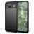 Mobigear Brushed Slim Coque Google Pixel 8a Coque arrière en TPU Souple - Noir