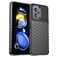 Mobigear Groove Coque POCO X4 GT Coque arrière en TPU Souple - Noir