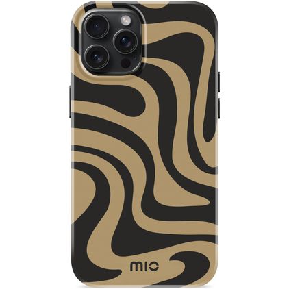 MIO Coque iPhone 15 Pro Max MagSafe Coque arrière Rigide - Swirl
