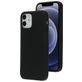 Mobiparts Coque iPhone 12 Pro Coque arrière en Silicone - Noir