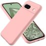 Mobigear Colors Coque Google Pixel 8a Coque arrière en TPU Souple - Rose