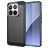 Mobigear Brushed Slim Coque Xiaomi 15 Pro Coque arrière en TPU Souple - Noir