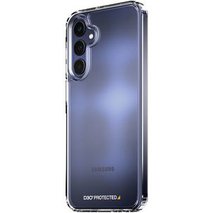 PanzerGlass D30 Coque Transparente Samsung Galaxy A25 5G Coque arrière Rigide Anti-Chocs - Transparent