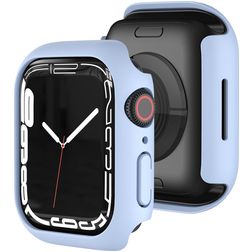 Mobigear Colors Coque Apple Watch - 45 mm Thin Coque Rigide - Bleu