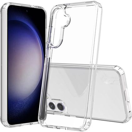 Mobigear Crystal Coque Transparente Samsung Galaxy A56 Coque arrière Rigide - Transparent