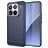 Mobigear Brushed Slim Coque Xiaomi 15 Pro Coque arrière en TPU Souple - Bleu