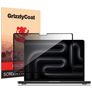 GrizzlyCoat MacBook Pro 16 Pouces (2021-2026) Protection d'écran Confidentialité Film - Compatible Coque - Noir