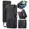 Caseme 008 Housse Samsung Galaxy S23 FE Etui avec Coque Détachable Porte-Monnaie - Noir