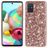 Mobigear Glitter Coque Samsung Galaxy A73 Coque arrière Rigide - Rose doré