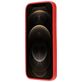 Mobiparts Coque iPhone 12 Coque arrière en Silicone - Scarlet Red
