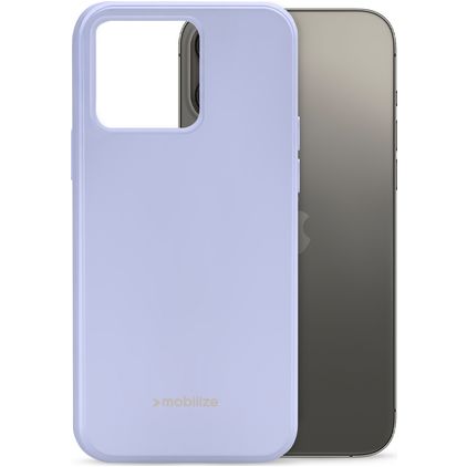 Mobilize Rubber Gelly iPhone 13 Pro Max TPU souple Coque arrière - Pastel Purple