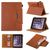 Mobigear Luxury Coque iPad 9 (2021) Etui + Porte-crayon - Marron