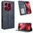 Mobigear Sensation Housse OPPO Find X9 Pro Etui Porte-Monnaie - Bleu