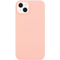 Mobigear Colors Coque iPhone 14 Plus Coque arrière en TPU Souple - Rose pastel