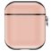 Valenta Snap Coque Apple AirPods 1 Coque en Cuir Véritable - Rose