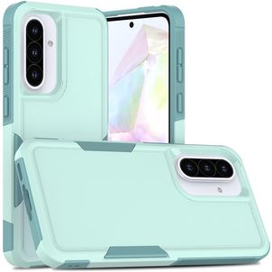 Mobigear Heavy Armor Coque Samsung Galaxy A36 Coque arrière Rigide Anti-Chocs - Vert