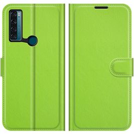 Mobigear Classic Housse TCL 20 SE Etui Porte-Monnaie - Vert