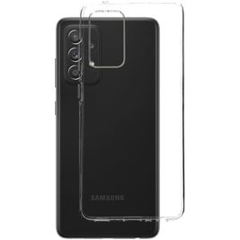 Mobiparts Classic Coque Transparente Samsung Galaxy A52 Coque arrière en TPU Souple - Transparent
