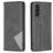Mobigear Rhombus Slim Housse Samsung Galaxy A56 Etui - Noir