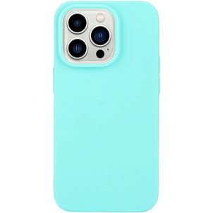 Mobigear Colors Coque iPhone 14 Pro Coque arrière en TPU Souple - Bleu