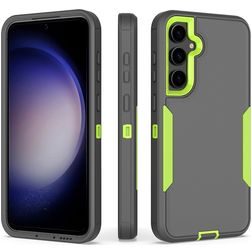 Mobigear Ultra Tough Coque Samsung Galaxy S23 FE Coque arrière Rigide Anti-Chocs - Vert