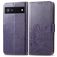 Mobigear Clover Housse Google Pixel 6a Etui Porte-Monnaie - Violet