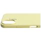 Nudient Base Coque iPhone 16 Plus Coque arrière en Silicone - Pale Yellow