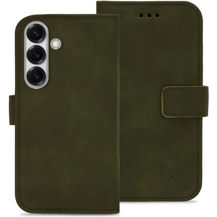 My Style Flex Wallet Housse Samsung Galaxy S25 Etui Porte-Monnaie - Forest Green