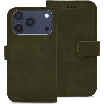 My Style Flex Wallet Housse iPhone 17 Pro Etui Porte-Monnaie - Forest Green