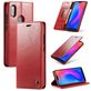 Caseme 003 Housse Xiaomi Redmi 6 Pro Etui Porte-Monnaie - Rouge