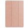 Mobigear Tri-Fold Gel Coque Samsung Galaxy Tab A8 10.5 (2021) Etui en TPU,Similicuir - Rose doré