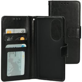 Mobiparts Classic Wallet Housse OPPO Reno 10 Pro Etui Porte-Monnaie - Noir