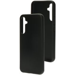 Mobiparts Classic Coque Samsung Galaxy A54 Coque arrière en TPU Souple - Matt Black