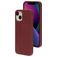 Mobiparts Coque iPhone 13 Coque arrière en Silicone - Plum Red