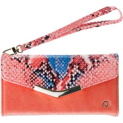 Mobilize Gelly Velvet iPhone 8 Détachable 2in1 Pochette - Coral Snake
