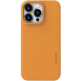 Nudient Thin Precise Coque iPhone 13 Pro Coque arrière Rigide - Saffron Yellow