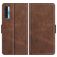 Mobigear Slim Magnet Housse TCL 20L Etui Porte-Monnaie - Marron