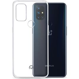 Mobilize Gelly Coque Transparente OnePlus Nord N10 5G Coque arrière en TPU Souple - Transparent