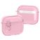 Mobigear Crystal Clip Coque rigide pour Apple AirPods 4 - Rose