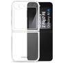 Mobilize Gelly Case Coque Transparente Samsung Galaxy Z Flip 7 FE Coque arrière en TPU Souple - Transparent