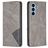 Mobigear Rhombus Slim Housse Samsung Galaxy A54 Etui - Gris