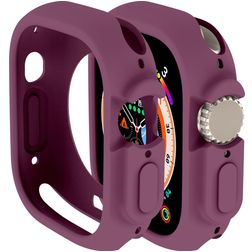 Mobigear Colors Coque Apple Watch Ultra - 49 mm Coque Rigide - Violet