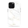 MIO iPhone 16 Pro MagSafe Plastique rigide Coque arrière - White Marble