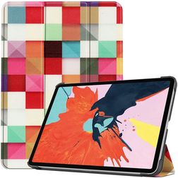 Mobigear Tri-Fold Coque iPad Air 4 (2020) Etui - Mosaïque