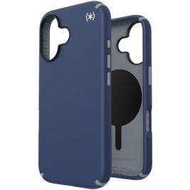 Speck Presidio2 Pro Coque iPhone 16 MagSafe Coque arrière Rigide Anti-Chocs - Coastal Blue