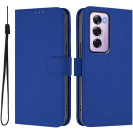 Mobigear Urban Wallet Housse OPPO Reno 12 Pro Etui Porte-Monnaie - Dark Blue