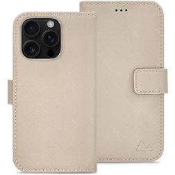 My Style Flex Wallet Housse iPhone 16 Pro Etui Porte-Monnaie - Warm Taupe